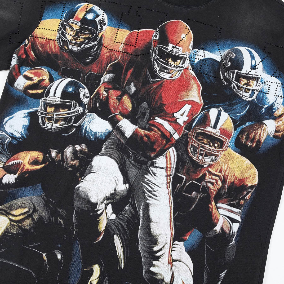 DUAA Football Graphic Short-Sleeve T-Shirt — detail