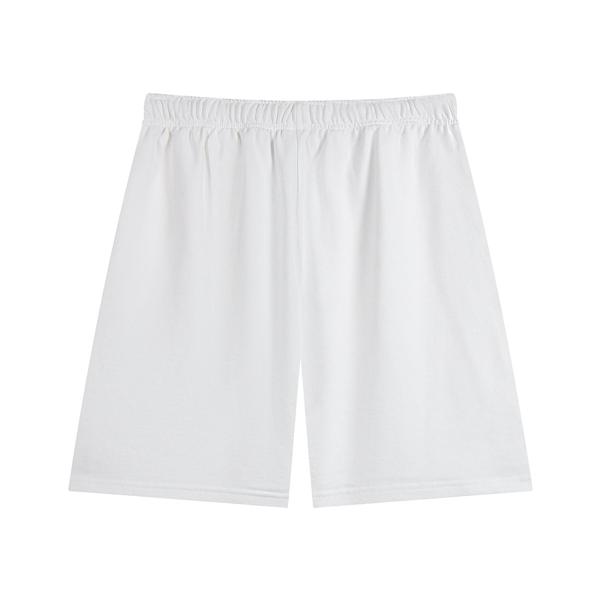 alo Elastic Waist Logo Detail Shorts — back
